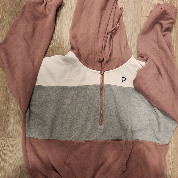 PINK Two-Tone Leggings with Side Stripe - Picture 4 of 4